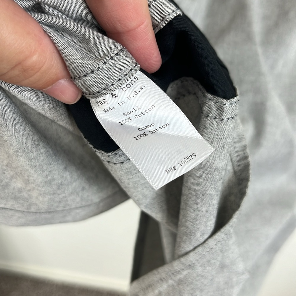 Rag And Bone Snap Men's Color Block Short Sleeve … - image 7